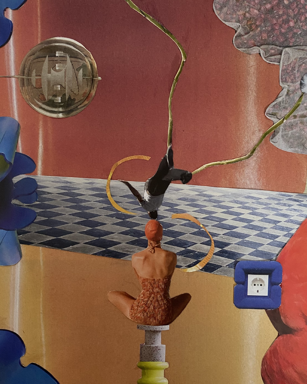 Analoge collages maken - Pauli Mast